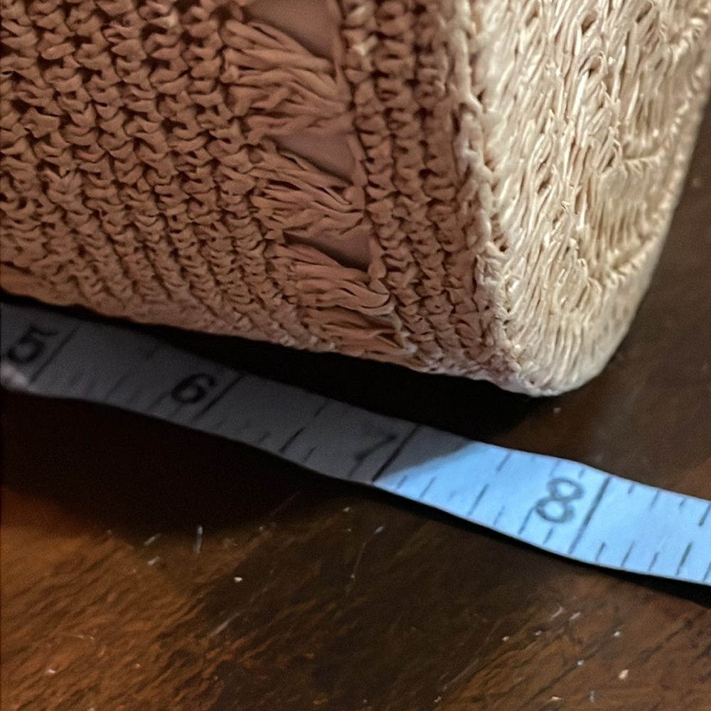 By Simon Made in Japan Cinch Top Woven Natural Fiber Basket - Picture 7 of 9